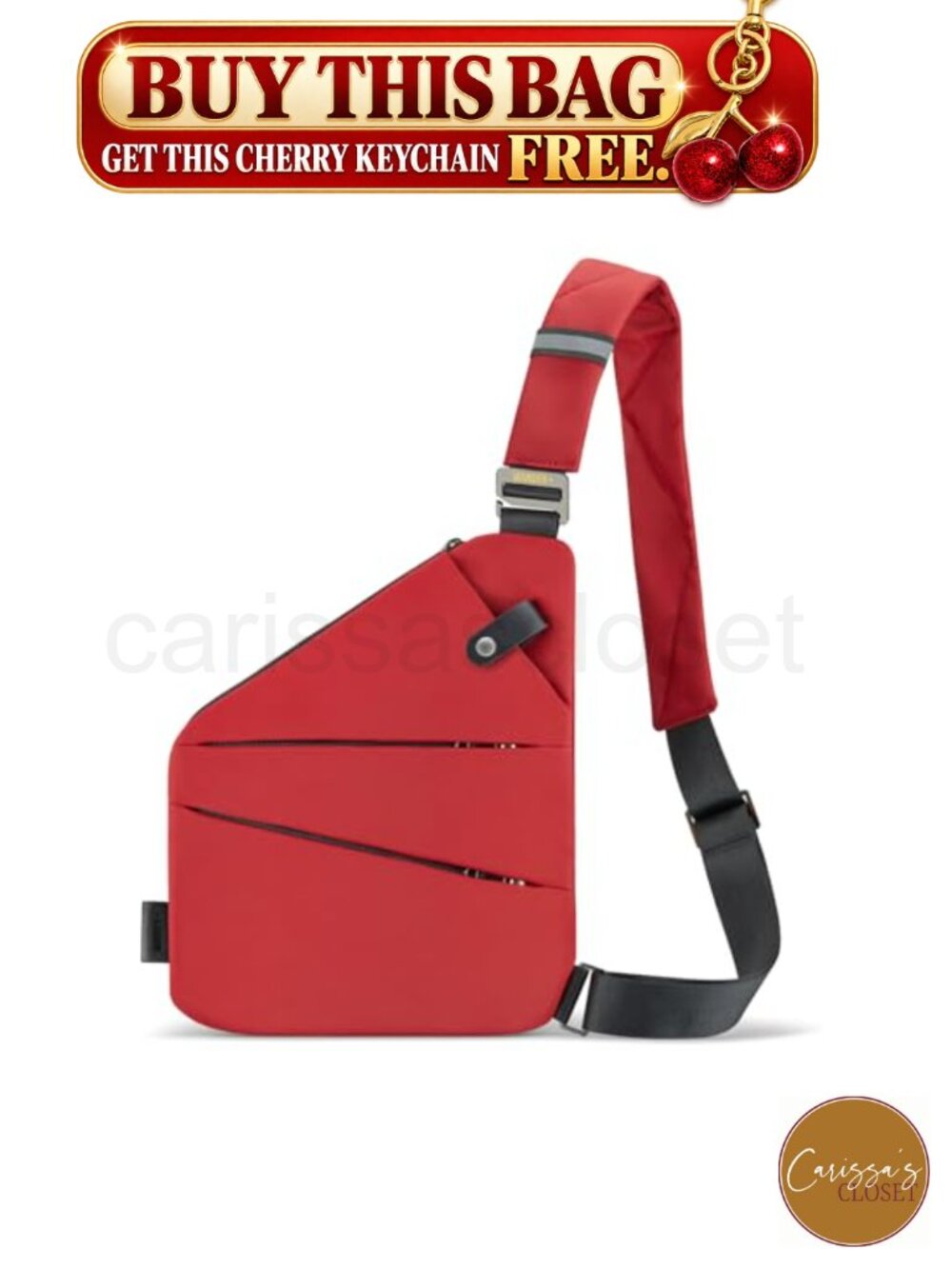✨ WANDER+ Anti Theft Crossbody Travel Bag Multi-Pocket Slim Sling Bag